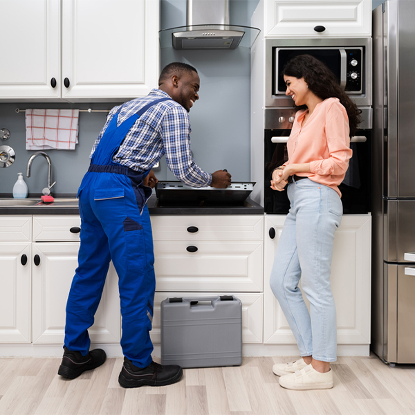 what kind of warranty do you offer on your cooktop repair services in Menifee AR